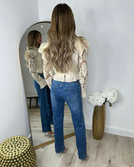 Isla Dark Wash Straight Leg Jeans